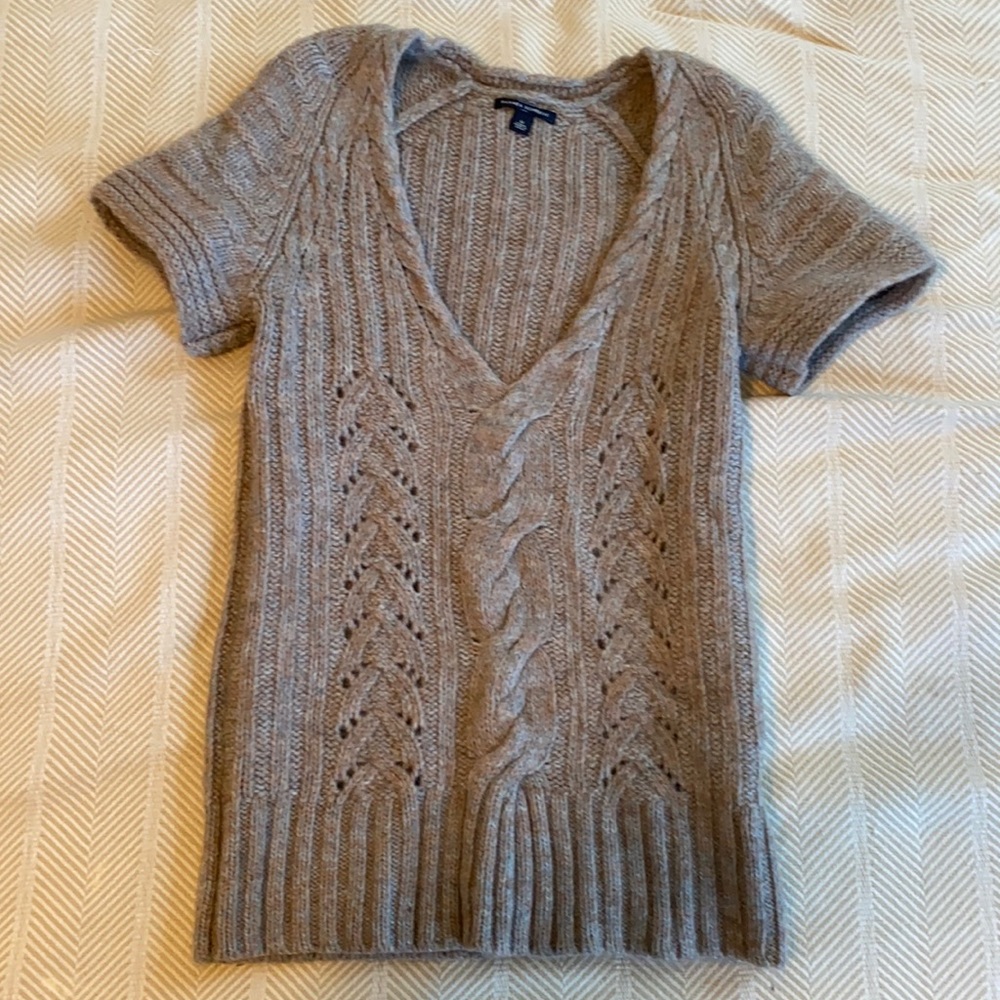 BR Vneck Sweater Tunic